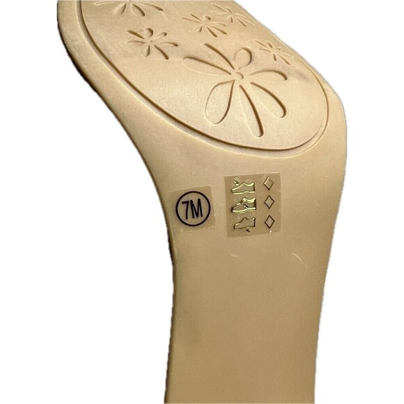 CL By Laundry Gray Lace Up Peep Toe Block Heel Sandals With Zip Closure Size 7M - Picture 5 of 9